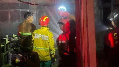 Kebakaran Hanguskan Gudang dan Ruang UKS MTs Miftahul Ulum Anggana