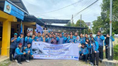 Wawali Saefuddin Zuhri  Lepas Kontingen PWI Samarinda ke Porwada Kaltim 2025