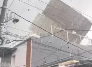 Angin Kencang Terjang Samarinda, Atap Rumah Warga di Antasari II Terbang Puluhan Meter