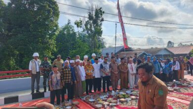Bupati Kukar Resmikan Jembatan Sungai Jongkang