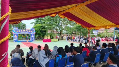 Closing Ceremony Turnamen Futsal Smalan Cup Generasi ke-VIII Tahun 2025 yang digelar di Lapangan Futsal SMA Negeri 9 Samarinda