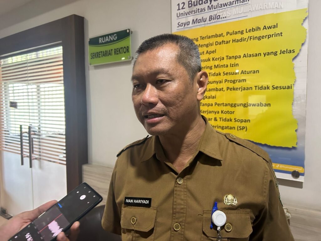 Kepala Seksi Pencegahan dan Pengendalian Penyakit (P2P) Dinas Kesehatan Kaltim, dr. Ivan Hariyadi