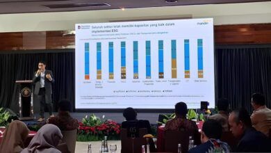 Kepala Mandiri Institute Andre Simangunsong menjelaskan potensi pertumbuhan pembiayaan hijau