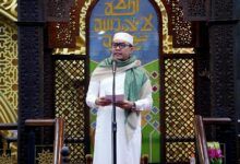 Wali Kota Samarinda, Andi Harun Salat Idulfitri di Masjid Raya Darussalam, Sabtu (21/3/2026).