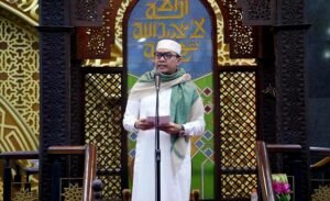 Wali Kota Samarinda, Andi Harun Salat Idulfitri di Masjid Raya Darussalam, Sabtu (21/3/2026).