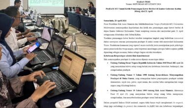 KOLASE - Pusat Penelitian Hak Asasi Manusia dan Multikulturalisme Tropis (PusHAM-MT) Universitas Mulawarman (Unmul) dan siaran persnya