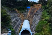 Proyek Terowongan Jalan Sultan Alimudin Kelurahan Sambutan.
