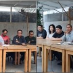 Pihak Keluarga pasien, Edianto Wong didampingi tim kuasa hukum saat menggelar konferensi pers soal dugaan malpraktik dilakukan dokter RSU AWS berupa benda Guidewire atau kawat kateter yang tertanam di jantung pasien Edianto Wong