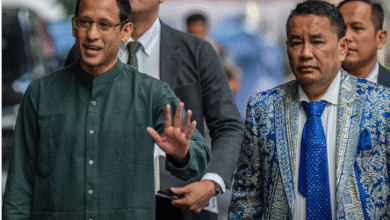 Nadiem Makarim dan Hotman Paris